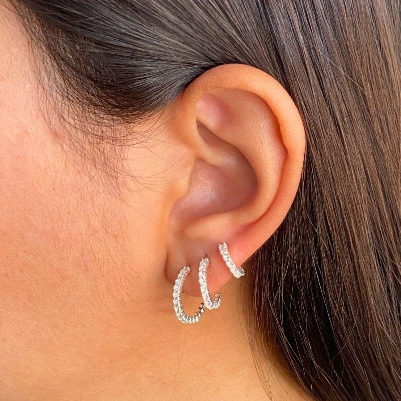 ARGOLA P925 TRIO TARRACHA 1 FILEIRA CRAVEJADA