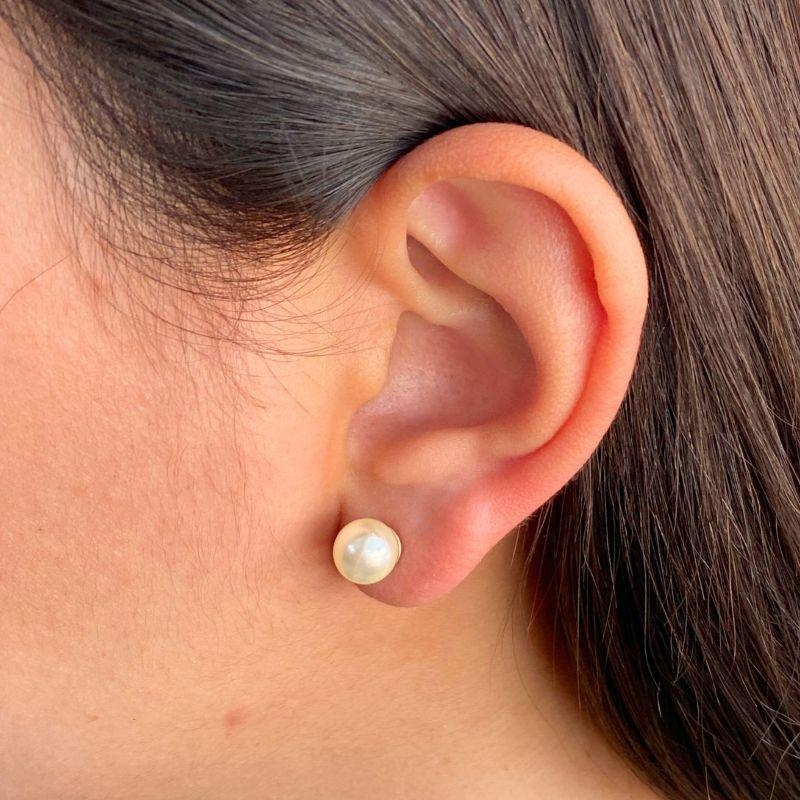 BRINCO PEQUENO P925 PÉROLA 8MM