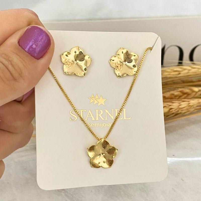 CONJUNTO FLOR LISA CHEIA