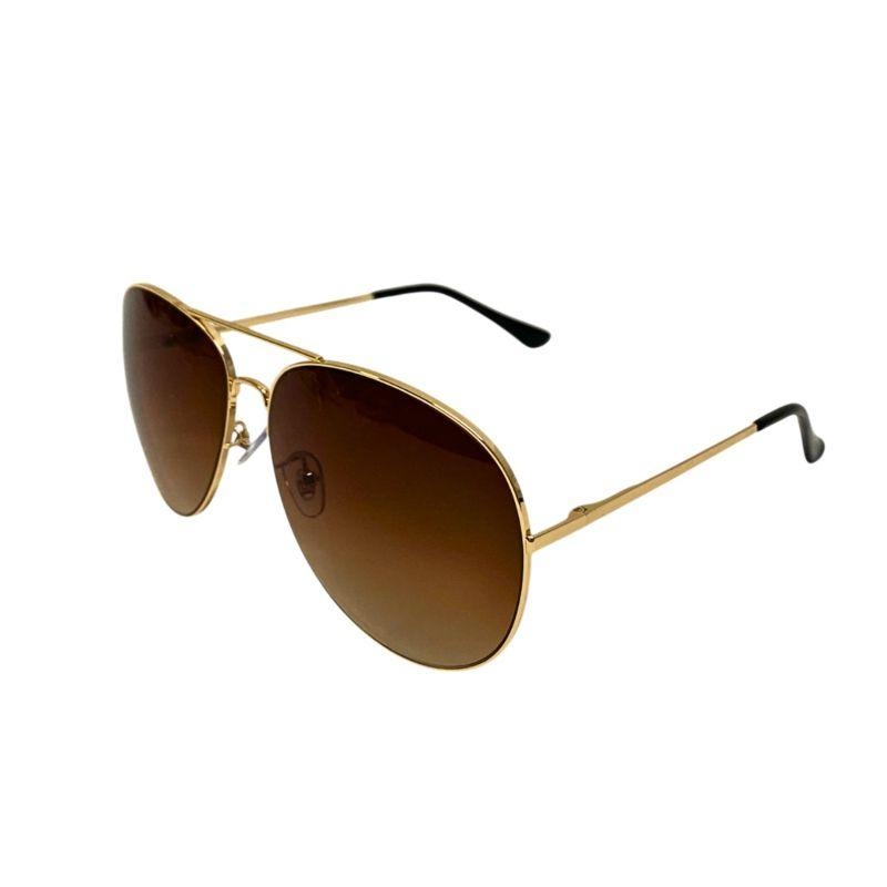 ÓCULOS ARMAÇÃO METAL RAYBAN COM HASTE ACIMA DAS LENTES