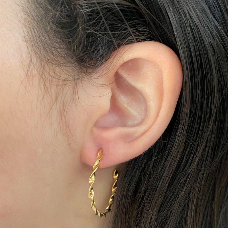 ARGOLA TARRACHA MEDIA FIO ONDULADO M 31X2MM