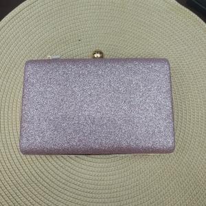 BOLSA CLUTCH BRILHO QUADRADA ABOTUADOR BOLA