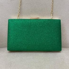 BOLSA CLUTCH BRILHO RETANGULAR ABOTUADOR RETANGULO