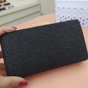 BOLSA CLUTCH PQ BRILHO DUAS ALÇAS
