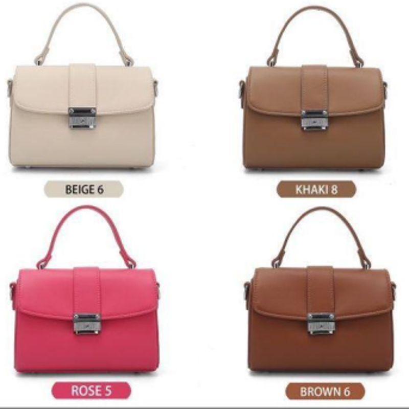 BOLSA PEQUENA OVAL FECHO DE FIVELA