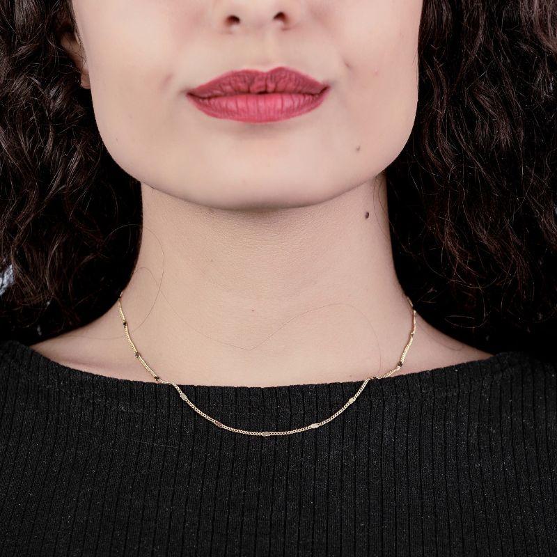 CHOKER MINI CORAÇAO DE CHAPA COM MINI EXTENSOR