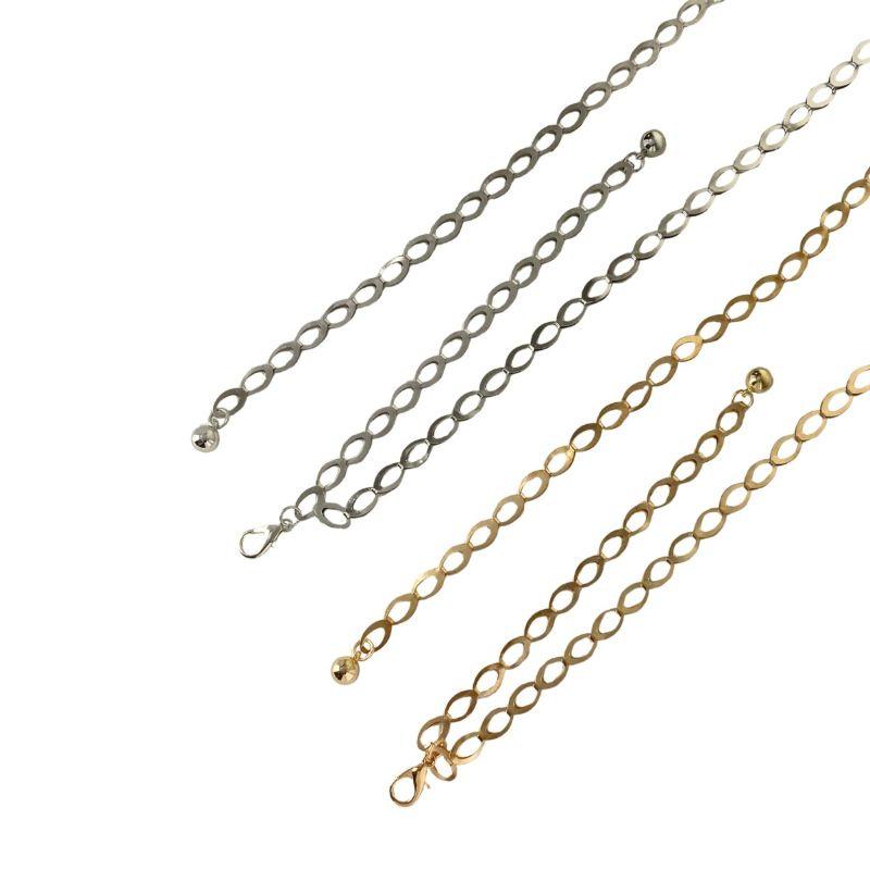 CINTO CORRENTE METAL COM ELOS OVAL DE CHAPA