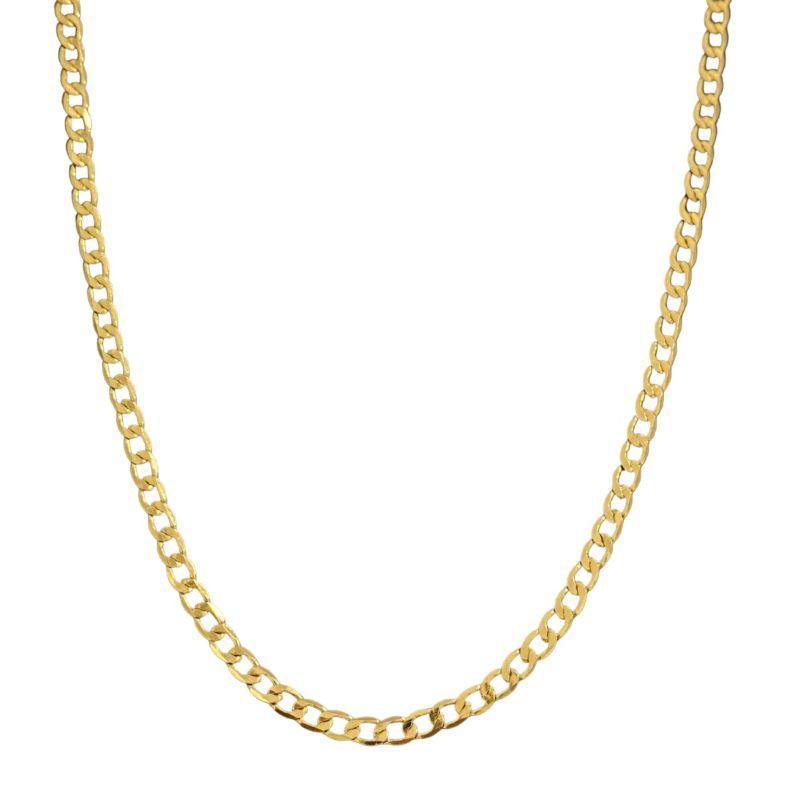 CORRENTE MASCULINO GRUMET 3MM 60 CM