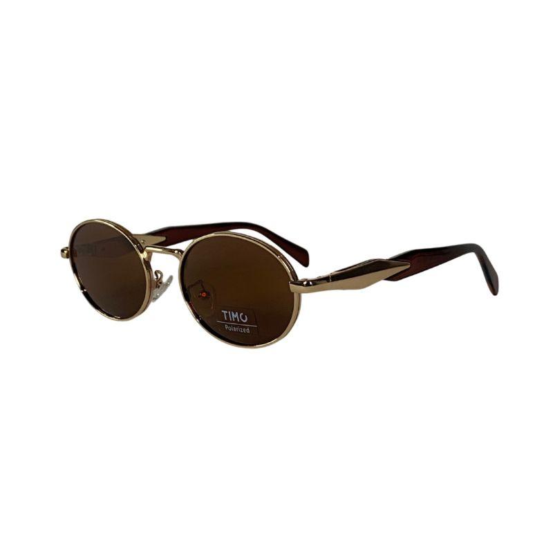 ÓCULOS ARMAÇÃO METAL LENTE OVAL LATERAL ACETATO