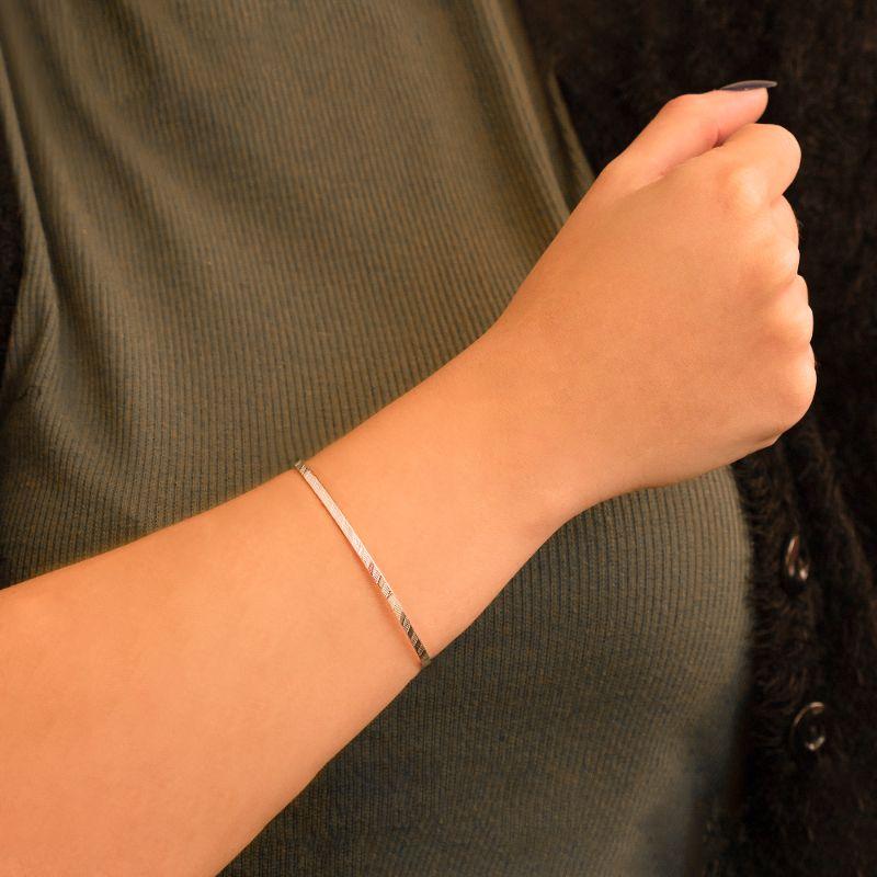 PULSEIRA P925 BRACELETE DETALHE LISTRA