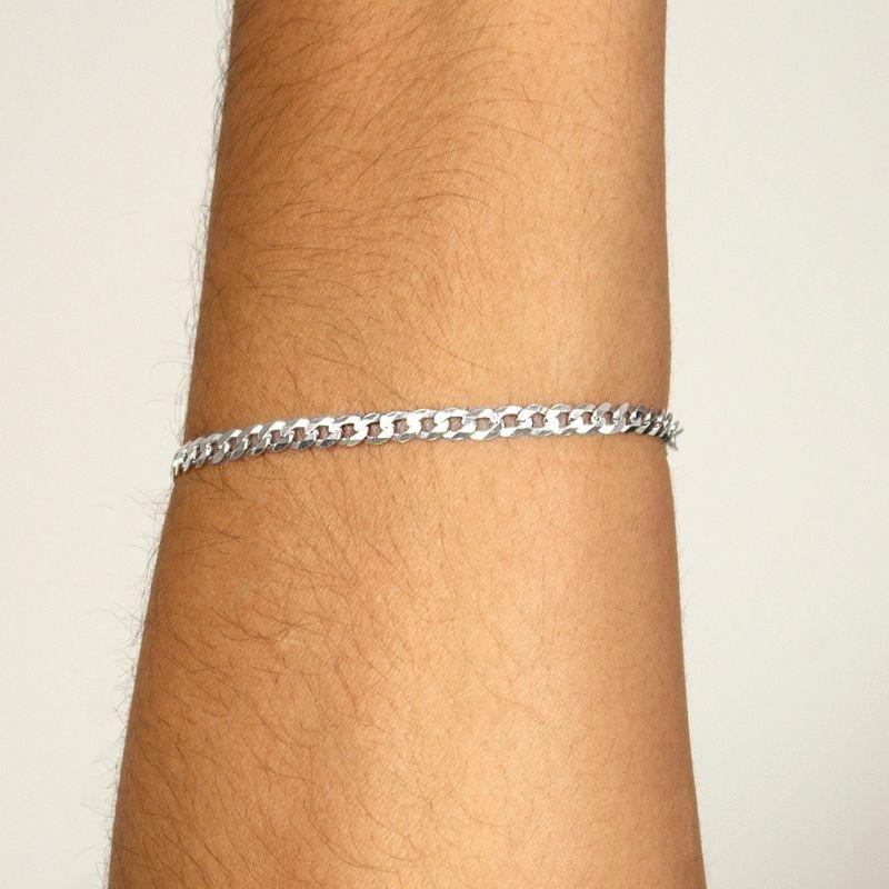 PULSEIRA P925 MASCULINA GRUMET 1X1 4,2MM