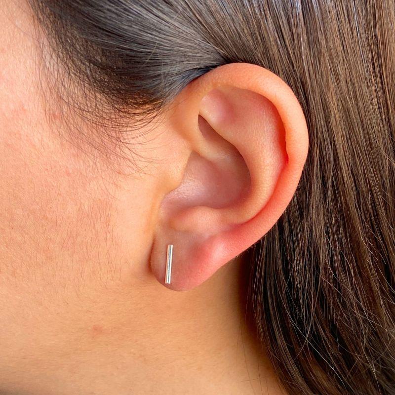 BRINCO P925 PEQUENO PALITO LISO 10MM