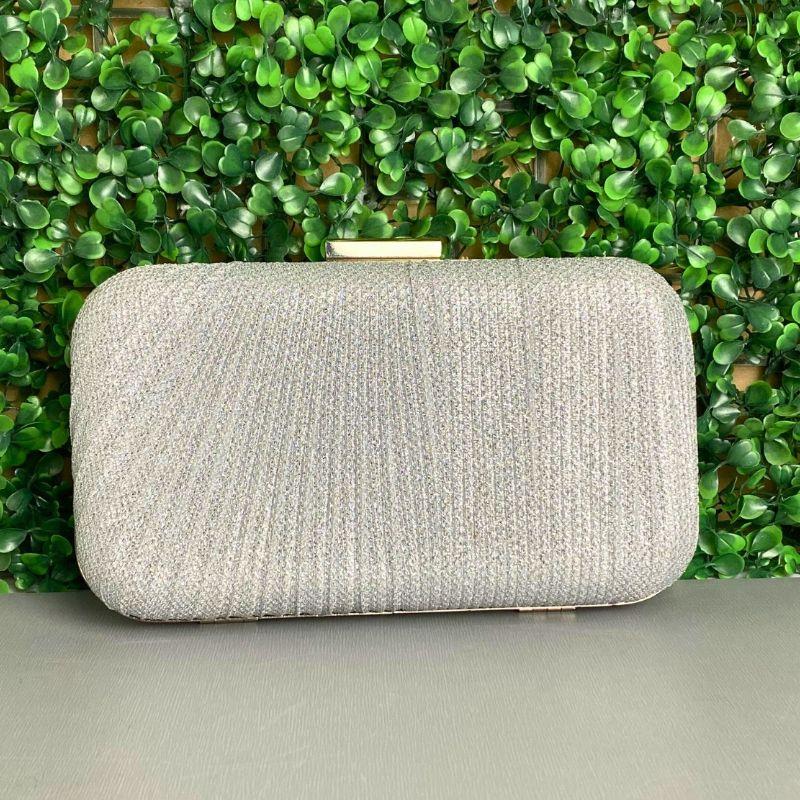 CLOUTCH BRILHO MEIO OVAL