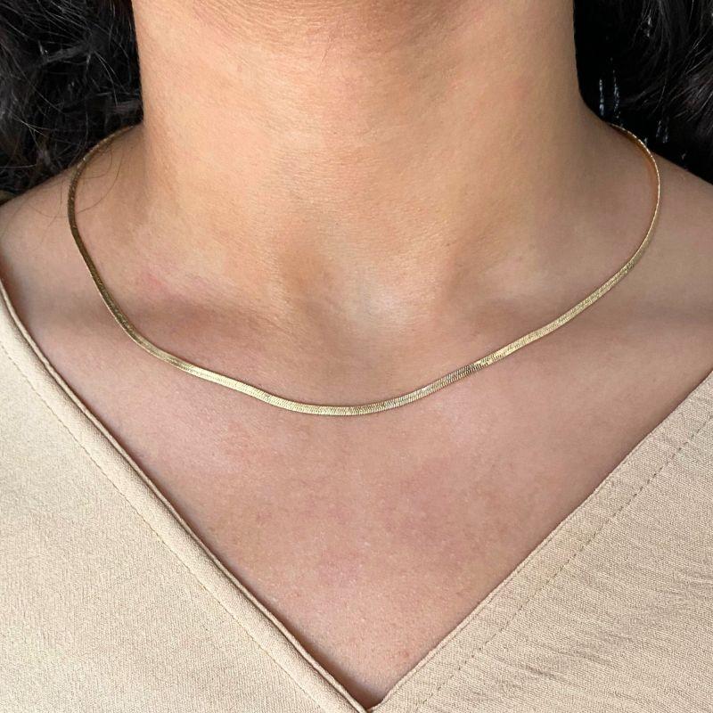 GARGANTILHA FITA LISA FINA 2MM